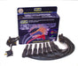 Taylor Cable 72020 8mm Spiro-Pro Ignition Wire Set; Black; Stock; 9.5 in.; OE Spark Plug Boot; - Truck Part Superstore