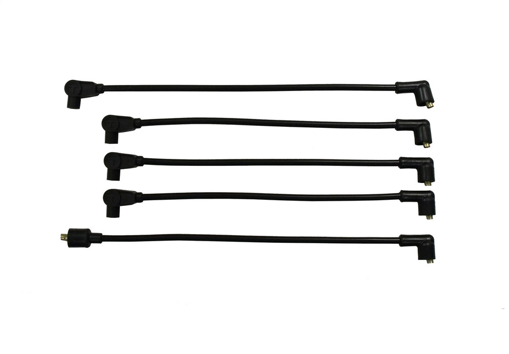 Taylor Cable 72098 8mm Spiro-Pro Ignition Wire Set; Spiro-Wound; Custom Fit; 4 cyl.; Black; - Truck Part Superstore