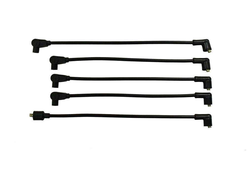 Taylor Cable 72098 8mm Spiro-Pro Ignition Wire Set; Spiro-Wound; Custom Fit; 4 cyl.; Black; - Truck Part Superstore