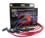 Taylor Cable 72216 8mm Spiro-Pro Ignition Wire Set; Spiro-Wound; Custom Fit; 135 deg.; Red; - Truck Part Superstore