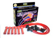 Taylor Cable 72219 8mm Spiro-Pro Ignition Wire Set; Red; Stock; 9.5 in.; OE Spark Plug Boot; - Truck Part Superstore