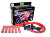 Taylor Cable 72232 8mm Spiro-Pro Ignition Wire Set; Red; Stock; 9.5 in.; OE Spark Plug Boot; - Truck Part Superstore