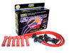Taylor Cable 72232 8mm Spiro-Pro Ignition Wire Set; Red; Stock; 9.5 in.; OE Spark Plug Boot; - Truck Part Superstore