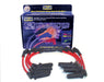 Taylor Cable 72235 8mm Spiro-Pro Ignition Wire Set; Red; Stock; 11.75 in.; 180 Deg. Plug Boot; - Truck Part Superstore