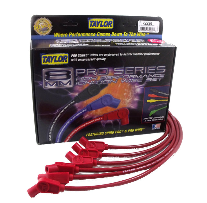 Taylor Cable 76217 8mm Spiro-Pro Ignition Wire Set - Truck Part Superstore