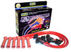Taylor Cable 72237 8mm Spiro-Pro Ignition Wire Set; Red; Stock; 9.5 in.; OE Spark Plug Boot; - Truck Part Superstore