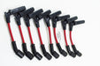 Taylor Cable 72244 8mm Spiro-Pro Ignition Wire Set; Red; Stock; 9.5 in.; OE Spark Plug Boot; - Truck Part Superstore