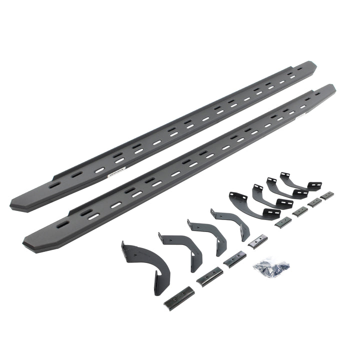 Go Rhino 69643973SPC RB30 Slim Line Running Boards with Brackets Kit - Truck Part Superstore