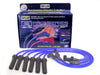 Taylor Cable 72610 8mm Spiro-Pro Ignition Wire Set; Blue; Stock; 11.75 in.; 180 Deg. Plug Boot; - Truck Part Superstore