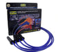 Taylor Cable 72624 8mm Spiro-Pro Ignition Wire Set; Blue; Stock; 11.75 in.; 180 Deg. Plug Boot; - Truck Part Superstore