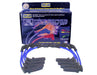 Taylor Cable 72635 8mm Spiro-Pro Ignition Wire Set; Blue; Stock; 11.75 in.; 180 Deg. Plug Boot; - Truck Part Superstore