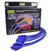 Taylor Cable 72643 8mm Spiro-Pro Ignition Wire Set; Blue; Stock; 11.75 in.; 180 Deg. Plug Boot; - Truck Part Superstore