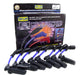 Taylor Cable 72644 8mm Spiro-Pro Ignition Wire Set; Blue; Stock; 9.5 in.; OE Spark Plug Boot; - Truck Part Superstore