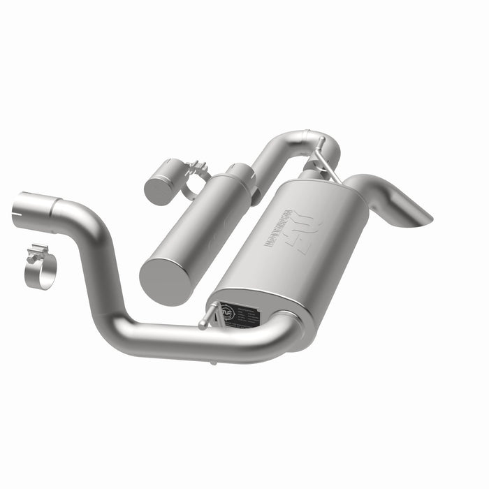 MagnaFlow Exhaust Products 19620 Overland Series Stainless Axle-Back System - Truck Part Superstore