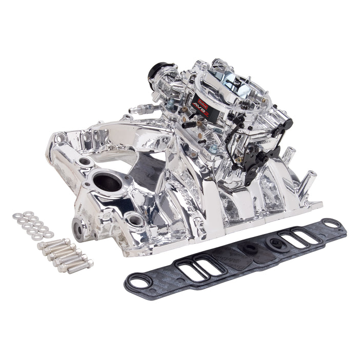 Edelbrock 20564 Engine Intake Manifold / Carburetor Kit - Truck Part Superstore