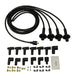 Taylor Cable 73038 8mm Spiro-Pro Ignition Wire Set; Spiro-Wound; Universal Fit; 4 cyl.; Black; - Truck Part Superstore