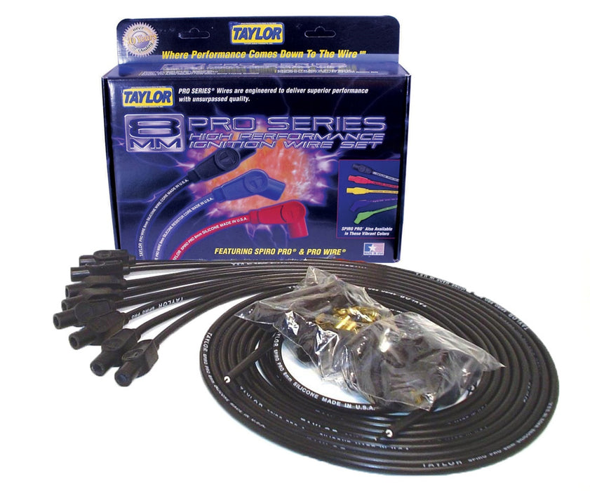 Taylor Cable 73055 8mm Spiro-Pro Ignition Wire Set - Truck Part Superstore