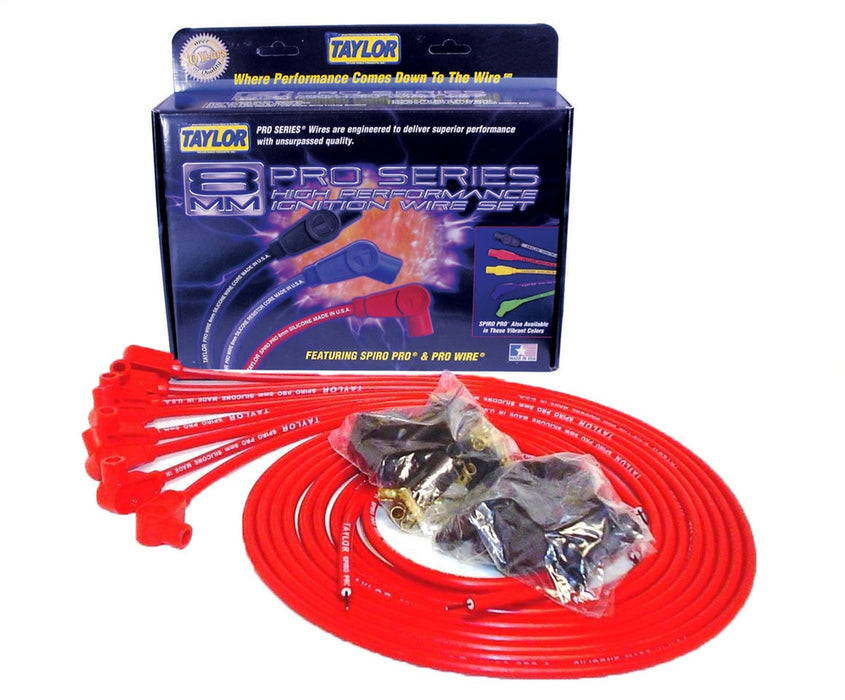 Taylor Cable 73251 8mm Spiro-Pro Ignition Wire Set - Truck Part Superstore
