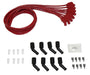 Taylor Cable 73263 8mm Spiro-Pro Ignition Wire Set; Spiro-Wound; LS Universal; 135 deg. Boot; Red; - Truck Part Superstore