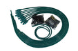 Taylor Cable 78835 8mm Spiro-Pro Ignition Wire Set; Universal Fit; 180 deg. Boot; 4 cyl.; Teal; - Truck Part Superstore