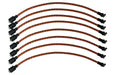 Taylor Cable 73051-C2R 7mm Spiro-Pro Cloth Ignition Wire Set - Truck Part Superstore