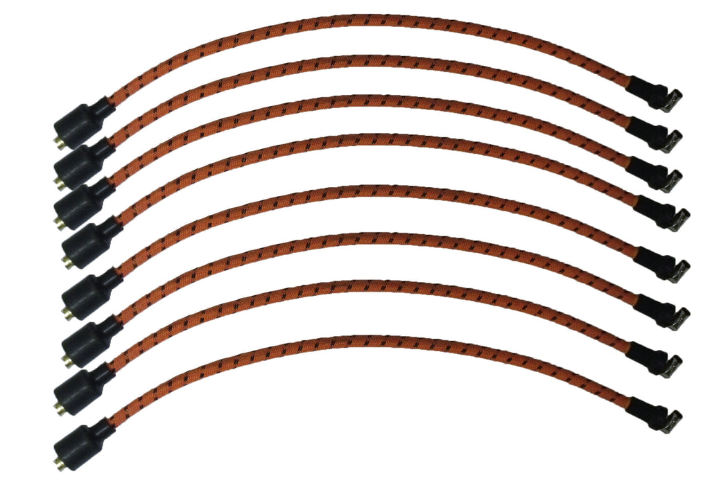 Taylor Cable 73051-C1S 7mm Spiro-Pro Cloth Ignition Wire Set - Truck Part Superstore