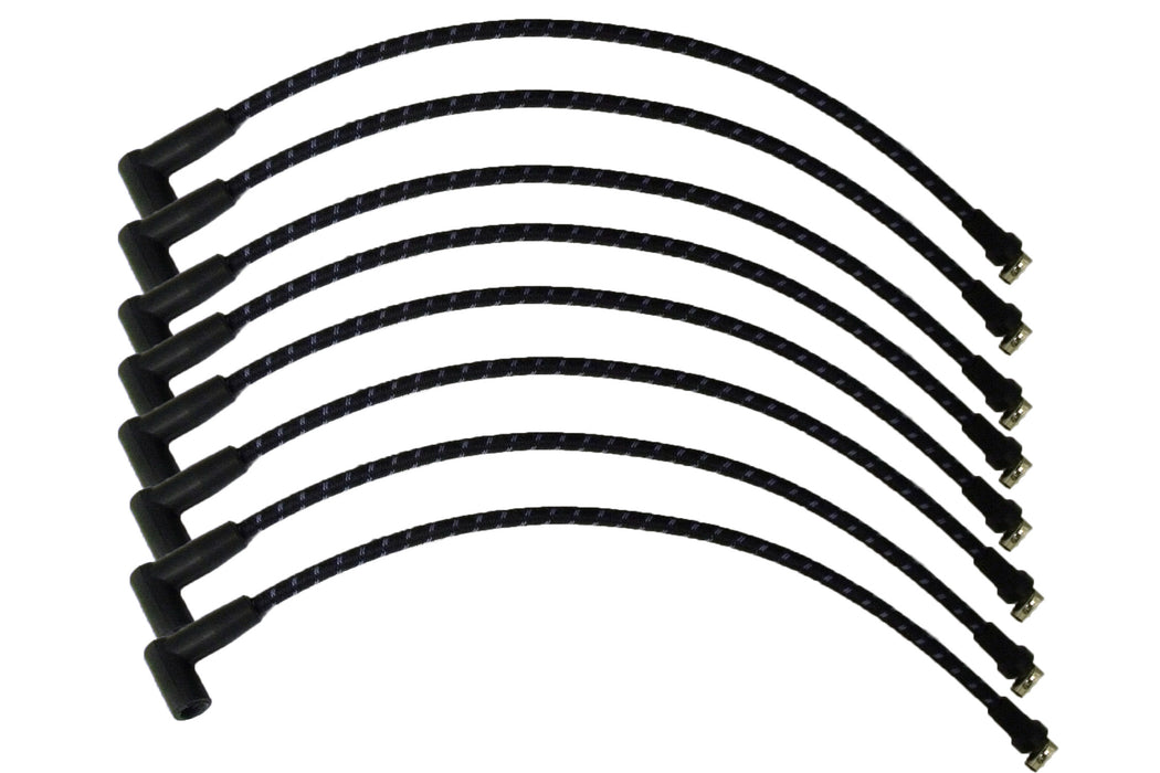 Taylor Cable 73051-C3R 7mm Spiro-Pro Cloth Ignition Wire Set - Truck Part Superstore