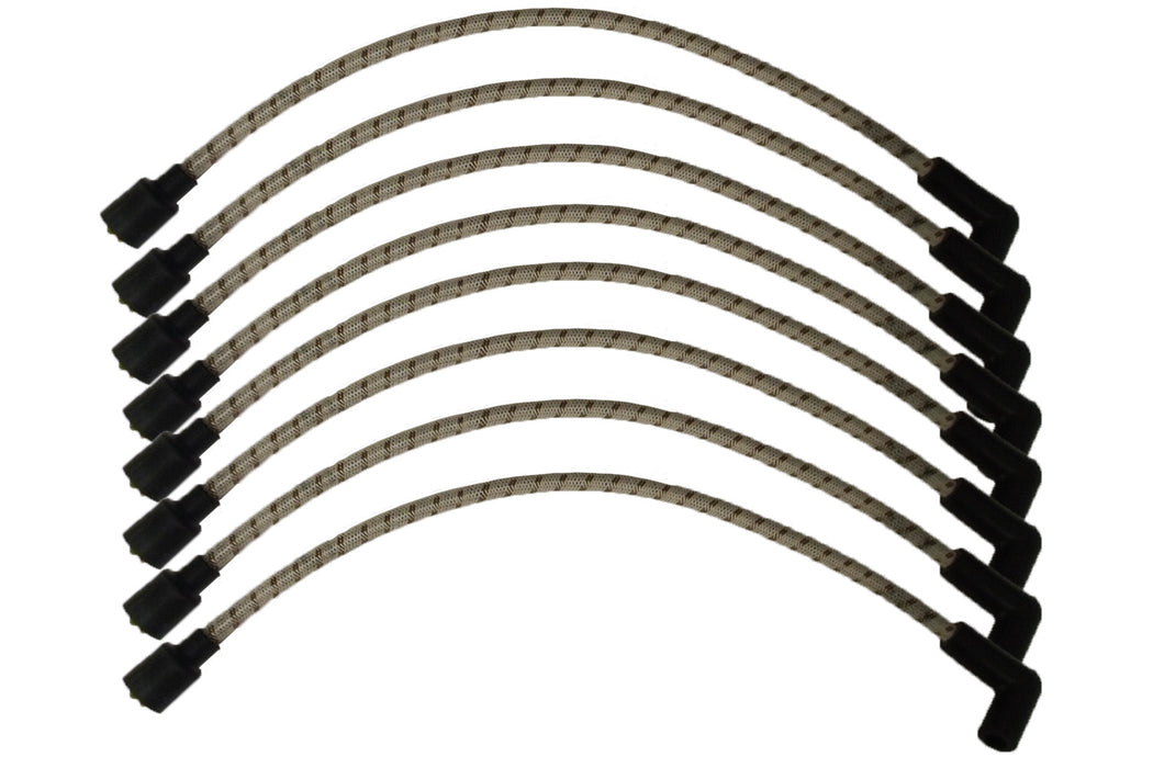 Taylor Cable 73055-C5G 7mm Spiro-Pro Cloth Ignition Wire Set - Truck Part Superstore