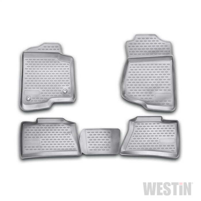 Westin 74-06-41005 Profile Floor Liners; 4 pc.; Front And Rear; Black; - Truck Part Superstore