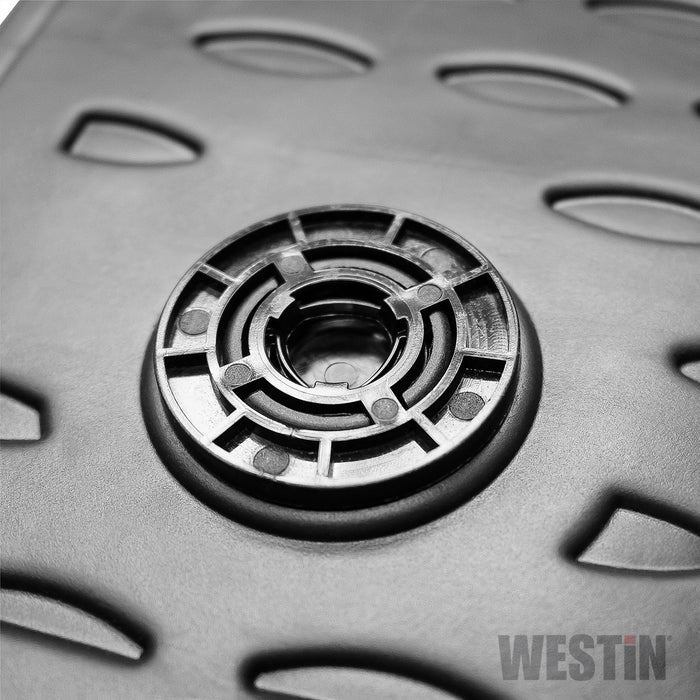 Westin 74-15-41001 Profile Floor Liners; 4 pc.; Front And Rear; Black; - Truck Part Superstore