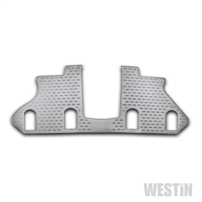 Westin 74-18-11013 Profile Floor Liners; 1 pc.; Rear; Under 2nd Row; Black; - Truck Part Superstore