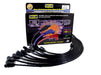 Taylor Cable 74005 8mm Spiro-Pro Ignition Wire Set; Spiro-Wound; Custom Fit; 90 deg.; Black; - Truck Part Superstore