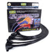Taylor Cable 74017 8mm Spiro-Pro Ignition Wire Set; Spiro-Wound; Custom Fit; 90 deg.; Black; - Truck Part Superstore