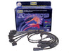 Taylor Cable 74035 8mm Spiro-Pro Ignition Wire Set; Spiro-Wound; Custom Fit; 90/180 deg.; Black; - Truck Part Superstore