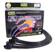 Taylor Cable 74043 8mm Spiro-Pro Ignition Wire Set; Spiro-Wound; Custom Fit; 90 deg.; Black; - Truck Part Superstore