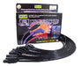 Taylor Cable 74051 8mm Spiro-Pro Ignition Wire Set; Black; Stock; 11.75 in.; 180 Deg. Plug Boot; - Truck Part Superstore