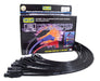 Taylor Cable 74051 8mm Spiro-Pro Ignition Wire Set; Black; Stock; 11.75 in.; 180 Deg. Plug Boot; - Truck Part Superstore