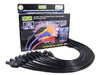 Taylor Cable 74052 8mm Spiro-Pro Ignition Wire Set; Black; Stock; 11.75 in.; 180 Deg. Plug Boot; - Truck Part Superstore