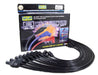 Taylor Cable 74052 8mm Spiro-Pro Ignition Wire Set; Black; Stock; 11.75 in.; 180 Deg. Plug Boot; - Truck Part Superstore