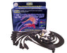 Taylor Cable 74058 8mm Spiro-Pro Ignition Wire Set; Spiro-Wound; Custom Fit; 135 deg.; Black; - Truck Part Superstore