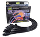 Taylor Cable 74061 8mm Spiro-Pro Ignition Wire Set; Black; Stock; 11.75 in.; 180 Deg. Plug Boot; - Truck Part Superstore
