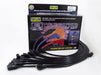 Taylor Cable 74072 8mm Spiro-Pro Ignition Wire Set; Spiro-Wound; Custom Fit; 90/135 deg.; Black; - Truck Part Superstore