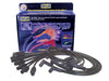 Taylor Cable 74076 8mm Spiro-Pro Ignition Wire Set; Spiro-Wound; Custom Fit; 180 deg. Black; - Truck Part Superstore