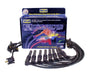 Taylor Cable 74084 8mm Spiro-Pro Ignition Wire Set; Black; Stock; 9.5 in.; OE Spark Plug Boot; - Truck Part Superstore