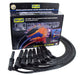 Taylor Cable 74085 8mm Spiro-Pro Ignition Wire Set; Black; Stock; 9.5 in.; OE Spark Plug Boot; - Truck Part Superstore