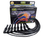 Taylor Cable 74089 8mm Spiro-Pro Ignition Wire Set; Black; Stock; 9.5 in.; OE Spark Plug Boot; - Truck Part Superstore
