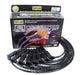 Taylor Cable 74094 8mm Spiro-Pro Ignition Wire Set; Black; Stock; 9.5 in.; OE Spark Plug Boot; - Truck Part Superstore