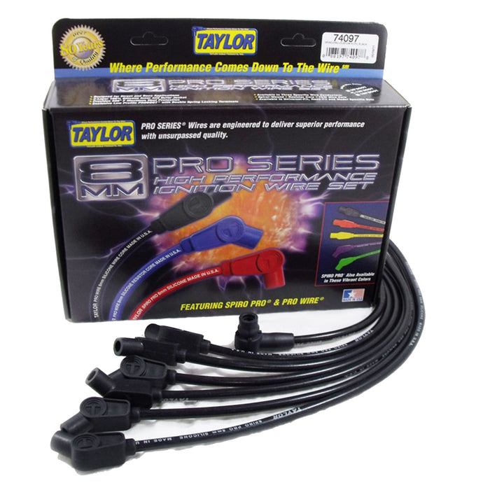 Taylor Cable 74097 8mm Spiro-Pro Ignition Wire Set - Truck Part Superstore