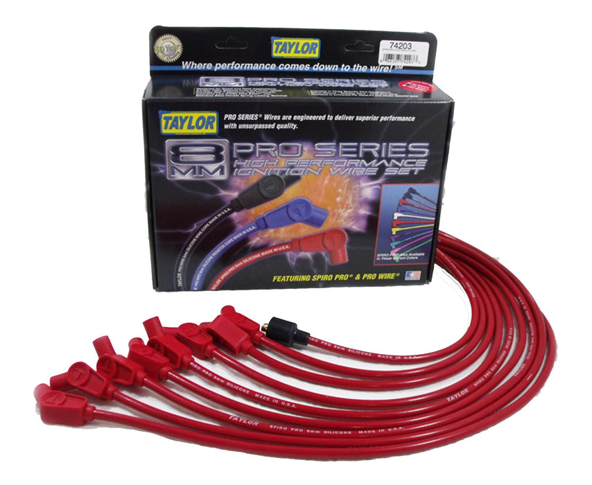 Taylor Cable 74203 8mm Spiro-Pro Ignition Wire Set - Truck Part Superstore