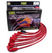Taylor Cable 74215 8mm Spiro-Pro Ignition Wire Set; Spiro-Wound; Custom Fit; 90/180 deg.; Red; - Truck Part Superstore
